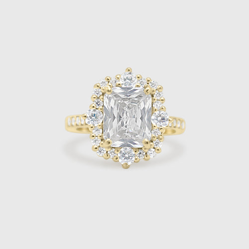 "Amber" Ring- Moissanite Collection