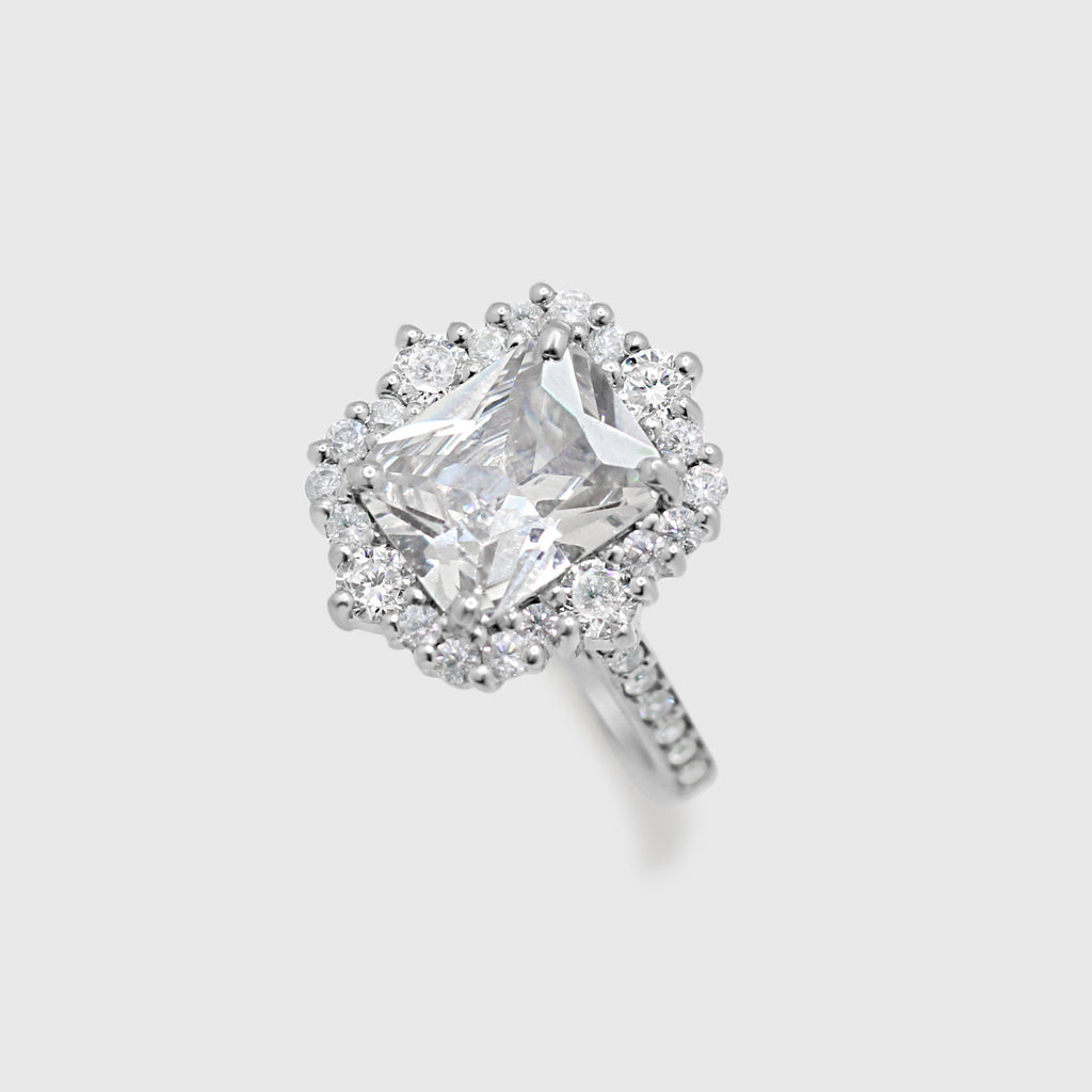 "Amber" Ring- Moissanite Collection