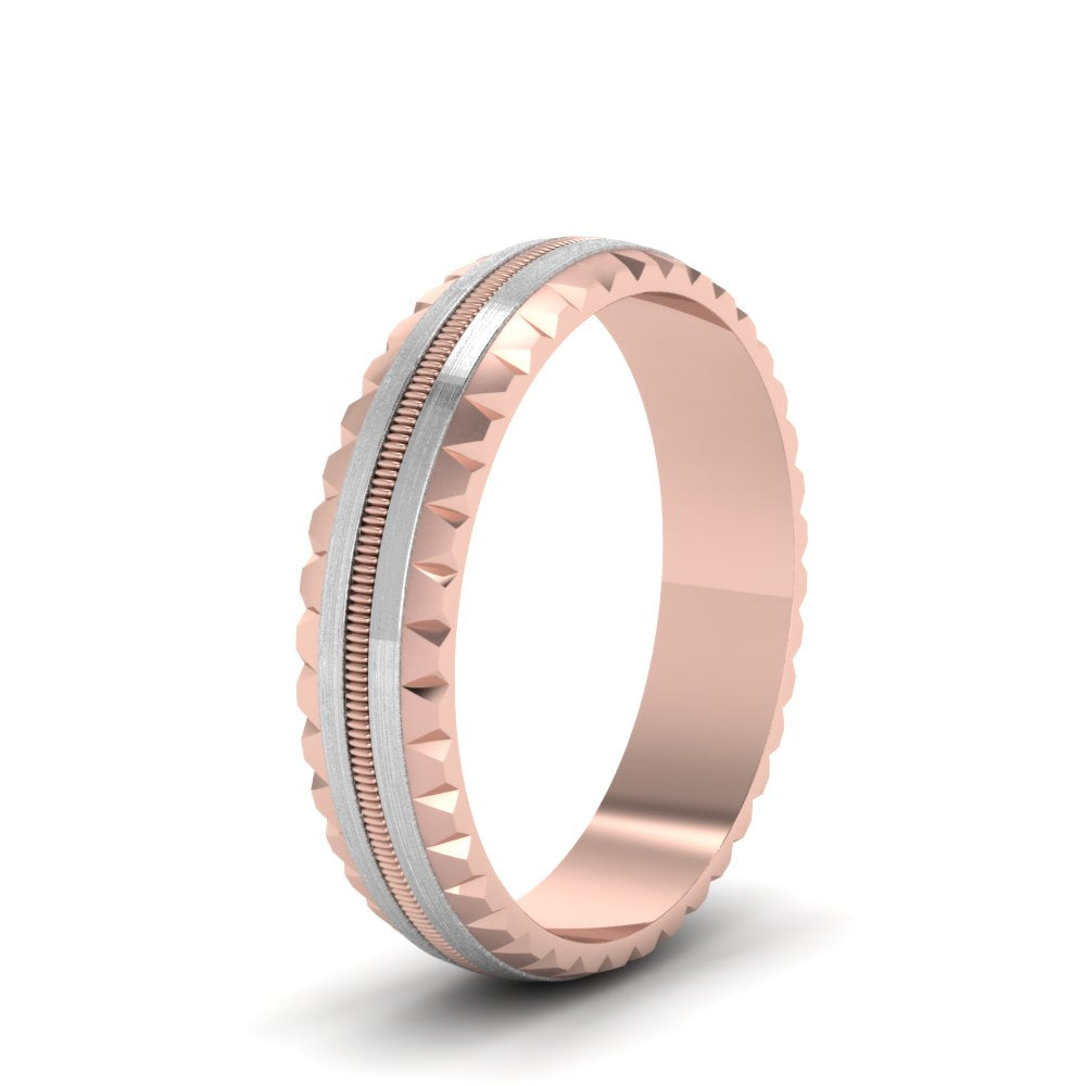 Milgrain Chiseled Band