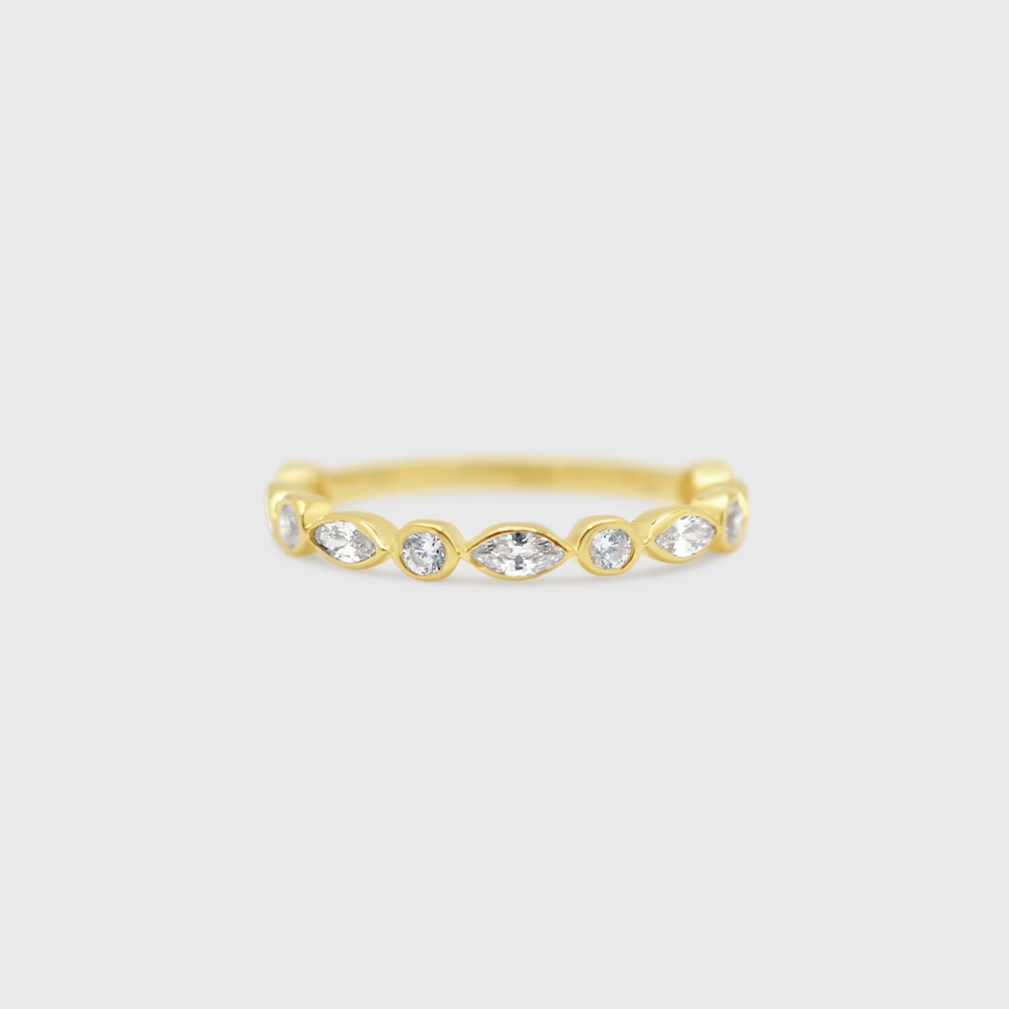 "Sarah" Ring - Moissanite Collection