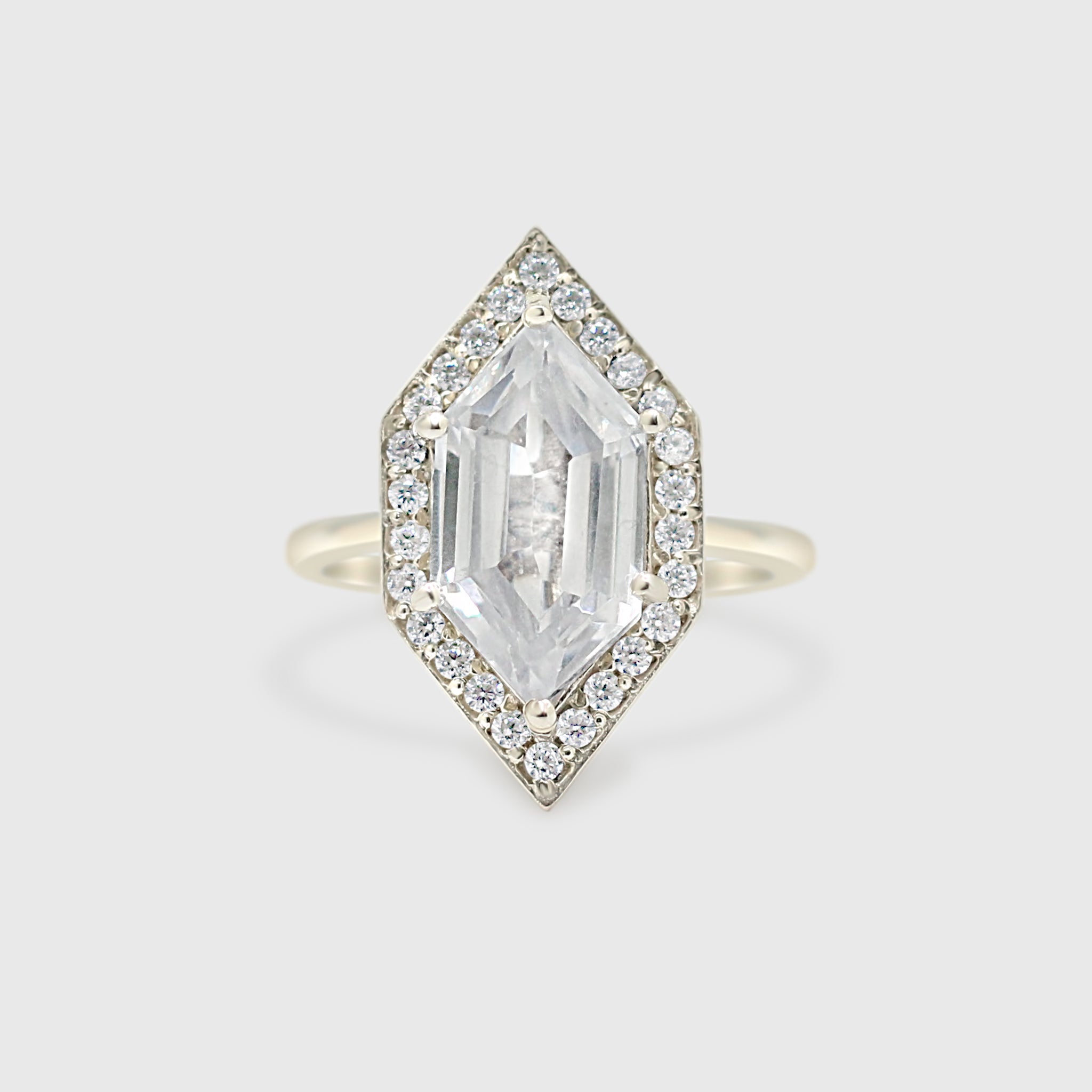 "Corinne" Ring- Moissanite Collection