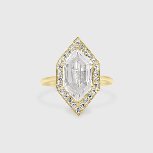 "Corinne" Ring- Moissanite Collection