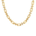 C515G B.Tiff Gold Talon Chain Necklace