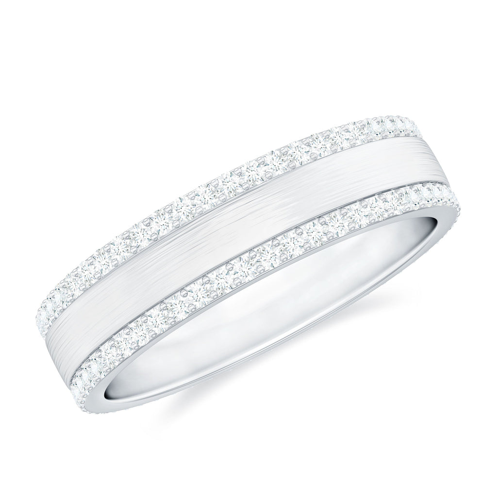 Natural Certified Diamond Wedding Band
