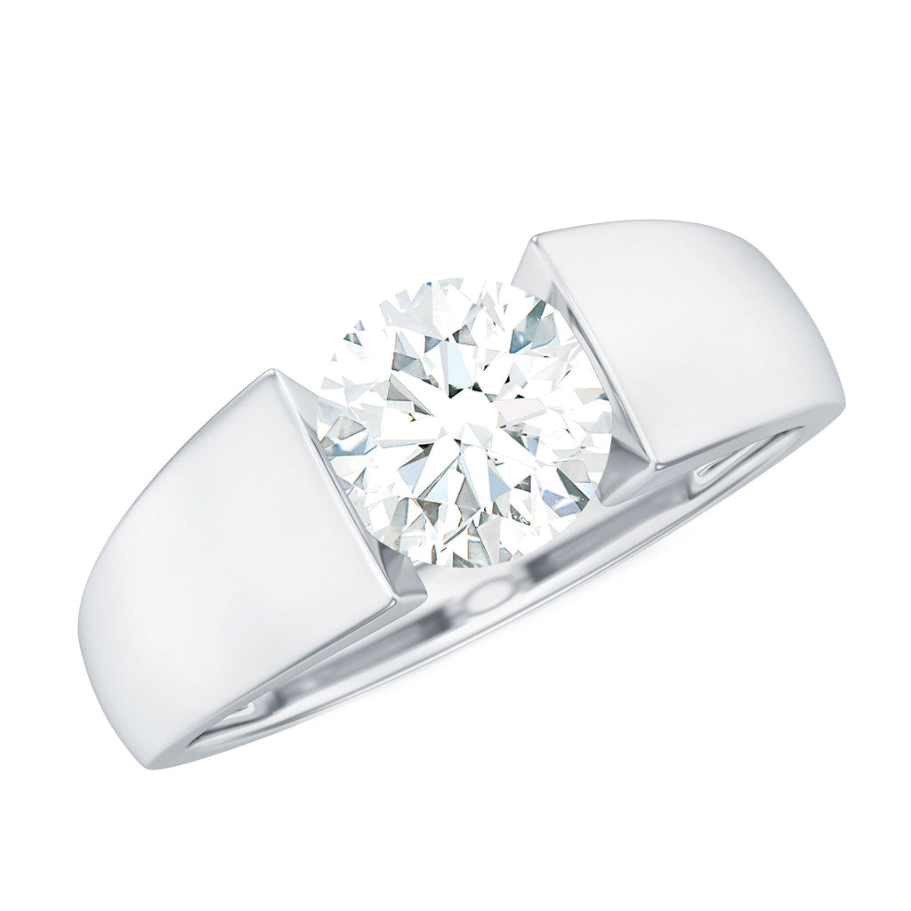 2 Carat Lab Grown Diamond Dua Lipa Inspired Engagement Ring