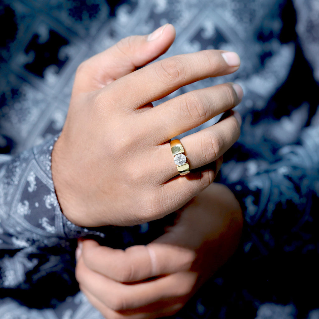 2 Carat Lab Grown Diamond Dua Lipa Inspired Engagement Ring