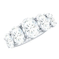 Lab Grown Diamond 5 Stone Statement Ring