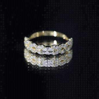 Lab Grown Diamond East West Eternity Ring for Her