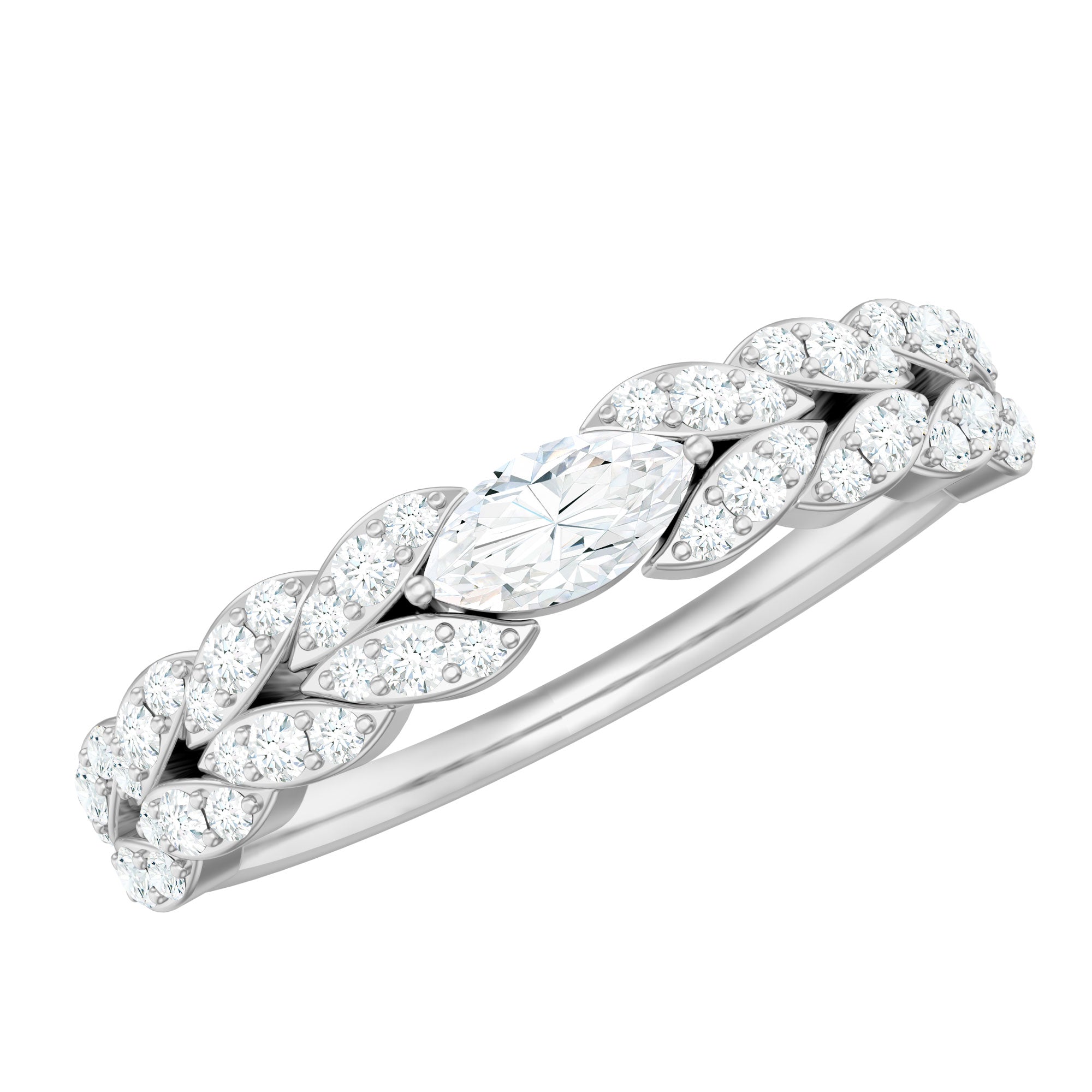 Lab Grown Diamond East West Eternity Ring for Her