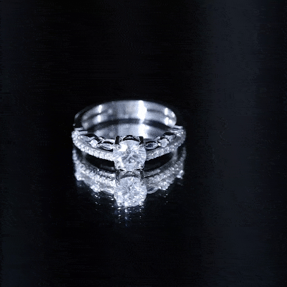 Brilliant Cut Lab Grown Diamond Designer Engagement Ring