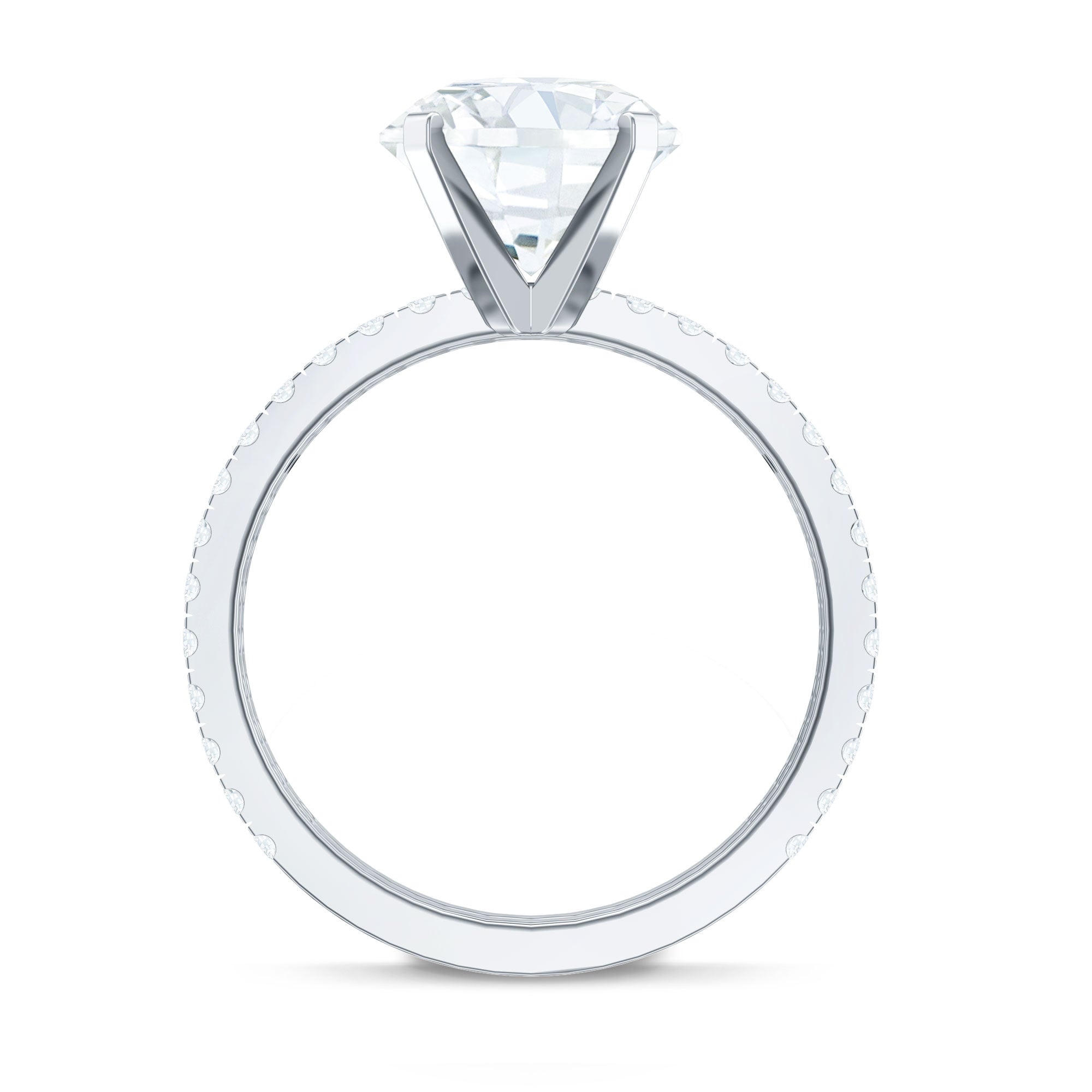 Lab Grown Diamond Wedding Ring Set with Certificate