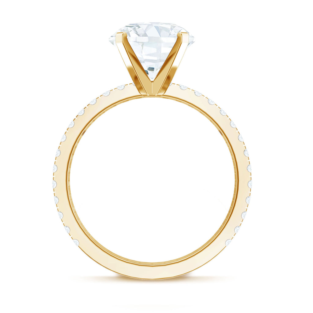 Lab Grown Diamond Wedding Ring Set with Certificate