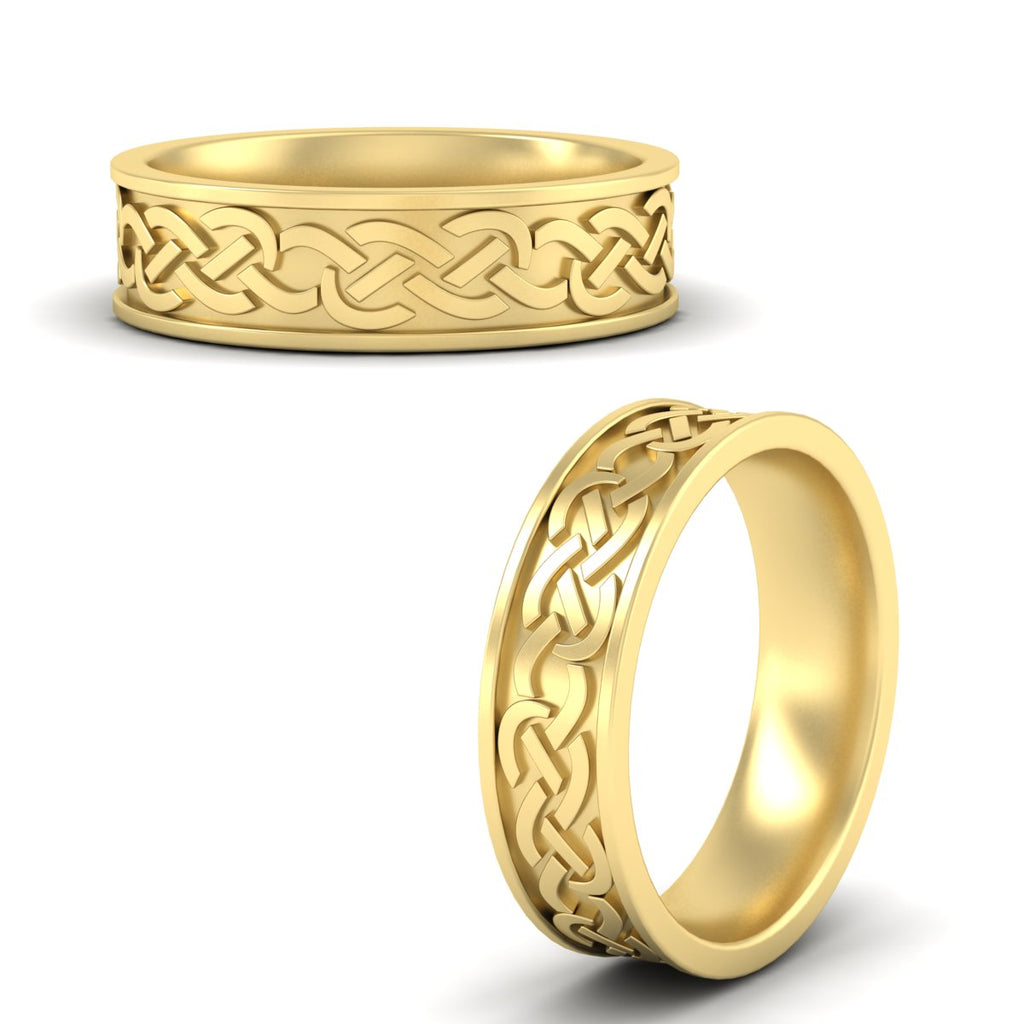 Celtic Mens Wedding Ring