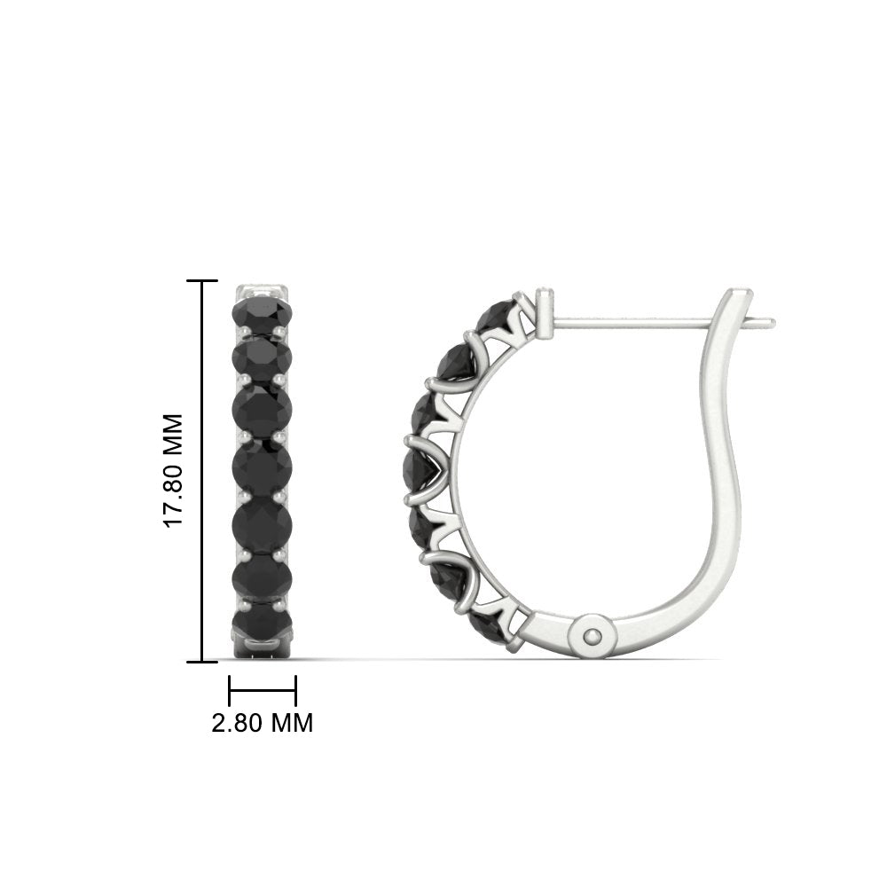 Modern Huggie Hoop Earrings