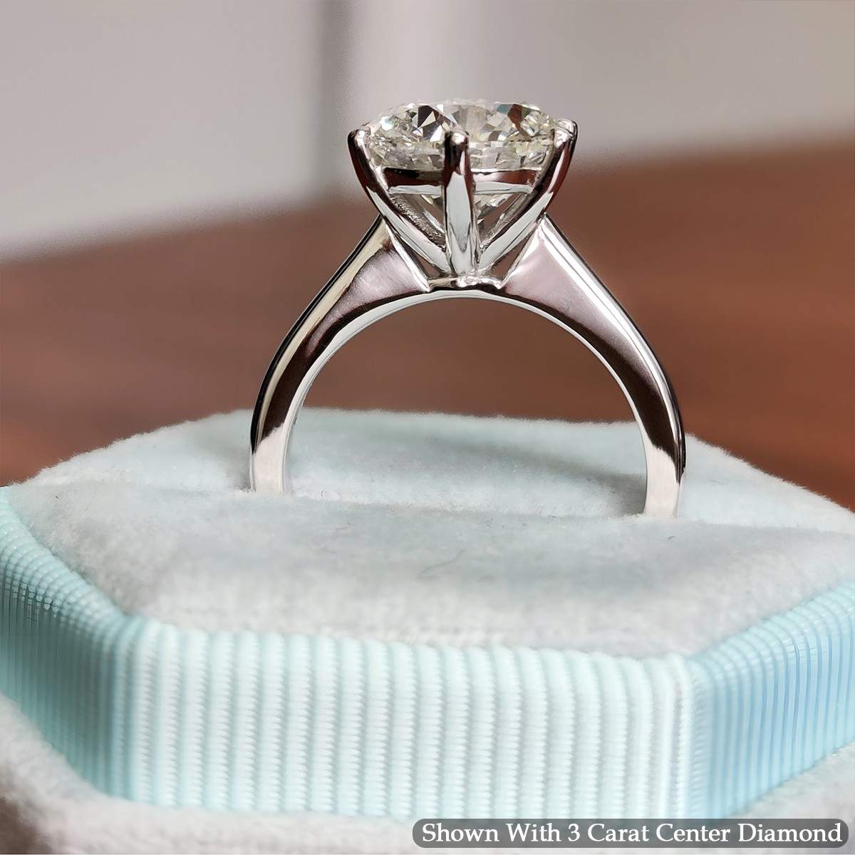 Classic Six Prong Solitaire Ring