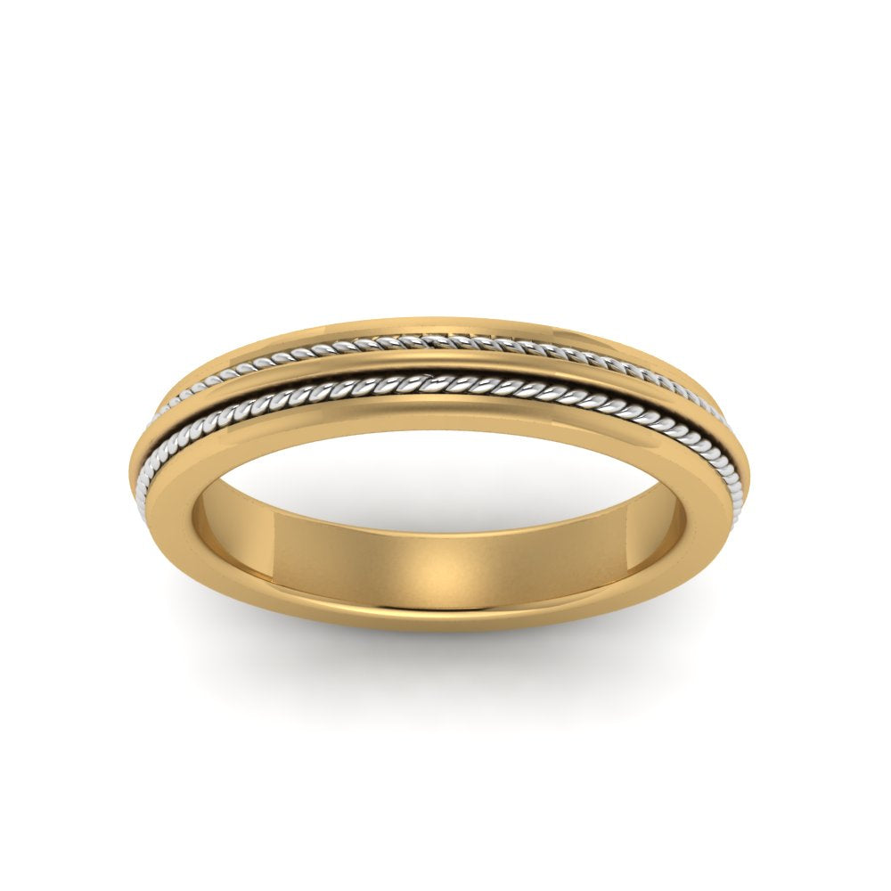 Double Rope Design 2 Tone Band