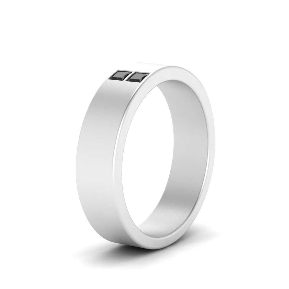 Square Diamond Mens Band