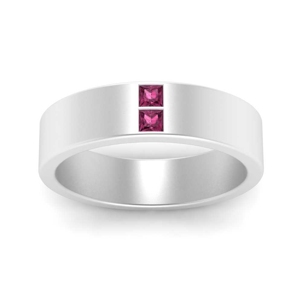 Square Diamond Mens Band