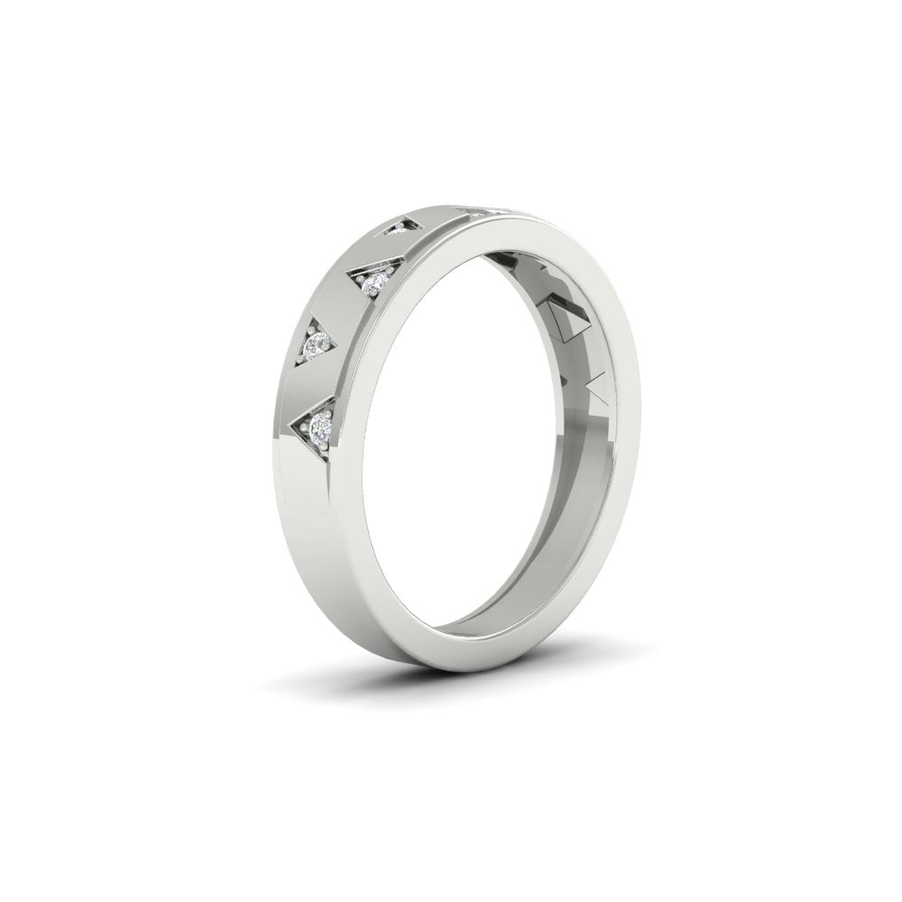 Two Tone Male Wedding Band